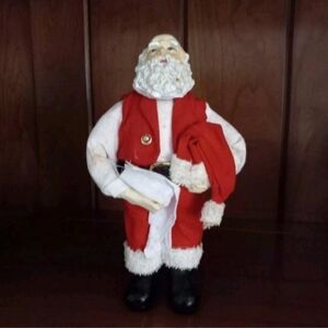 7" Vintage Santa Claus Christmas Figurine